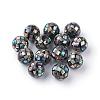 Natural Paua Shell Beads SSHEL-Q298-16mm-09-1