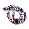 Handmade Transparent Glass Beads GLAA-N0028-02B-2