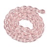 Transparent Glass Beads Strands EGLA-N013-T4mm-D18-2