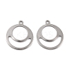 Tarnish Resistant 201 Stainless Steel Pendants STAS-K217-48-1