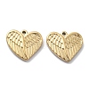 PVD Vacuum Plating 304 Stainless Steel Pendants STAS-R130-37G-1