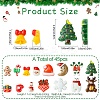 45Pcs 15 Styles Christmas Opaque Resin Cabochons RESI-YW0001-99-2