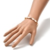 Natural Pearl Beaded Bracelets for Mom Women Girl BJEW-TA00010-3