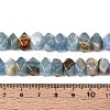 Natural Blue Calcite Beads Strands G-D091-A30-5