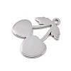 304 Stainless Steel Pendants STAS-I338-04P-2