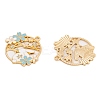 Rack Plating Alloy Enamel Pendants FIND-A040-05B-02G-2
