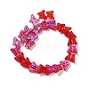 Transparent Glass Beads Strands GLAA-F114-04A-2