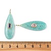 Natural Amazonite Pendants G-D357-03A-3
