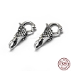 Thailand 925 Sterling Silver Lobster Claw Clasps STER-L057-007AS-3