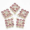 Golden Plated Alloy Pendants PALLOY-N154-01C-1