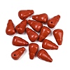 Dyed Synthetic Turquoise 3 Hole Guru Beads G-C198-01A-04-1