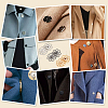30Pcs 3 Colors Hollow Alloy Snap Buttons BUTT-NB0001-76-6