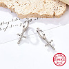 925 Sterling Silver Hoop Earrings WL9747-2
