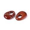 Natural Red Jasper Pendants G-N361-06C-2