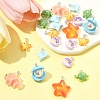 24Pcs 7 Styles Marine Organism Resin Pendants RESI-FS0002-05-8