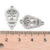 Non-Tarnish 201 Stainless Steel Connector Charms STAS-A090-15P-3