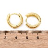Brass Huggie Hoop Earrings EJEW-F260-06G-2