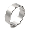 Non-Tarnish 201 Stainless Steel Finger Rings RJEW-G278-03P-1