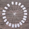 White Rectangle Jewelry Price Tags LS-X-TOOL-C003-02-7