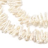 Natural Baroque Keshi Pearl Beads Strands PEAR-B004-03A-01A-3