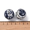 Handmade Porcelain Beads X1-PORC-I027-19B-3