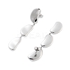 Non-Tarnish 304 Stainless Steel Stud Earrings EJEW-S226-10P-04-3