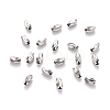 Tarnish Resistant 201 Stainless Steel Corrugated Beads STAS-S103-16A-P-1