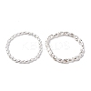 2Pcs Alloy Plastic Pearl Stretch Bracelets for Women BJEW-U011-03G-2