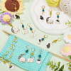 Knitting Row Counter Chains & Locking Stitch Markers Kits HJEW-AB00513-5