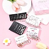5 Sets 5 Styles Alloy & Plastic Pearl & Acrylic & Rhinestone Earring Sets EJEW-FS0001-24-5