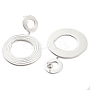 Non-Tarnish 304 Stainless Steel Stud Earrings EJEW-C067-22P-2