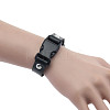Imitation Leather & Alloy & Plastic Bracelets for Men Women FS-WG10CE2-01-2