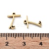 304 Stainless Steel Charms STAS-M327-02G-T-3