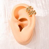 Brass Two-layer C-Shaped Cuff Earrings EJEW-D332-05A-G-3