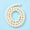 Polymer Clay Bead Strands CLAY-T001-C18-4