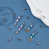 20Pcs Brass Earring Hooks KK-FH0007-17P-5