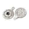 Alloy Enamel Pendants FIND-K030-17F-P-2