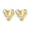 304 Stainless Steel with ABS Plastic Pearl Pendants STAS-G371-17G-1