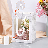 Flower Bouquet Paper Gift Bags ABAG-WH0005-46B-04-5