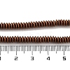 Electroplated Synthetic Non-magnetic Hematite Beads Strands G-P545-A01-01E-4