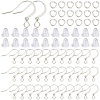 300Pcs Brass Earring Wire KK-SC0004-84S-1