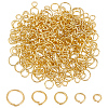 500Pcs 5 Styles 304 Stainless Steel Open Jump Rings STAS-ME0001-27-1