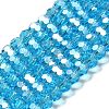 Transparent Glass Beads LS-EGLA-A035-T6mm-B08-1