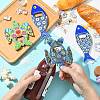 4Pcs 4 Styles Melamine Bottle Opener Fridge Magnet AJEW-CJ0001-54-6