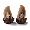 3D Animal Ear Opaque Resin Cabochons CRES-P029-B04-1