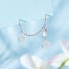 16Pcs 2 Colors 304 Stainless Steel Charms STAS-UN0055-77-2