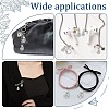 10Pcs 201 Stainless Steel Pendants STAS-CJ0002-34-7