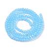 Electroplate Glass Beads Strands EGLA-A044-J2mm-L04-3