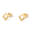 201 Stainless Steel Stud Earring Findings with Hole LS-X-EJEW-A071-27G-1