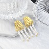 304 Stainless Steel Stud Earrings for Women STAS-Z111-13G-4